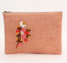 Peach Meadow Delight Pouch